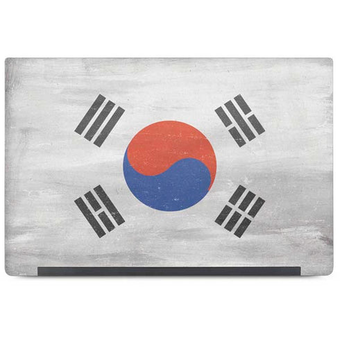 South Korean Flag Distressed Dell Latitude Skin